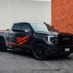 Car wrap fade design by Wraptors Commercial