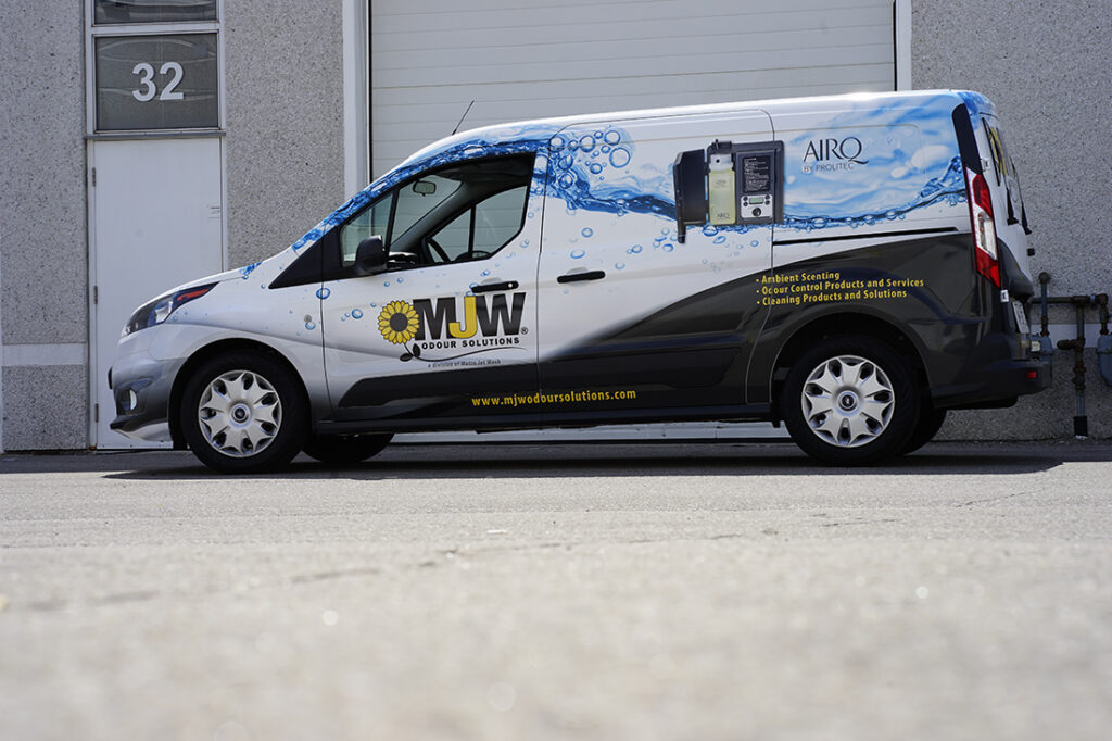 Ford Transit commercial wrap