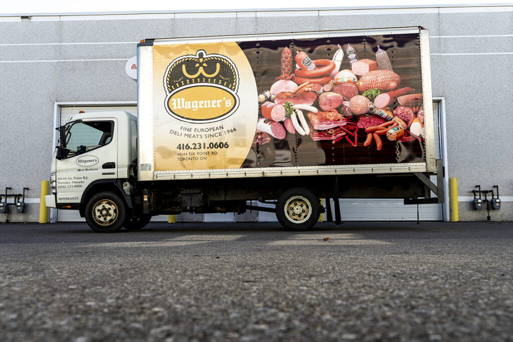 Fleet truck wrap South Florida