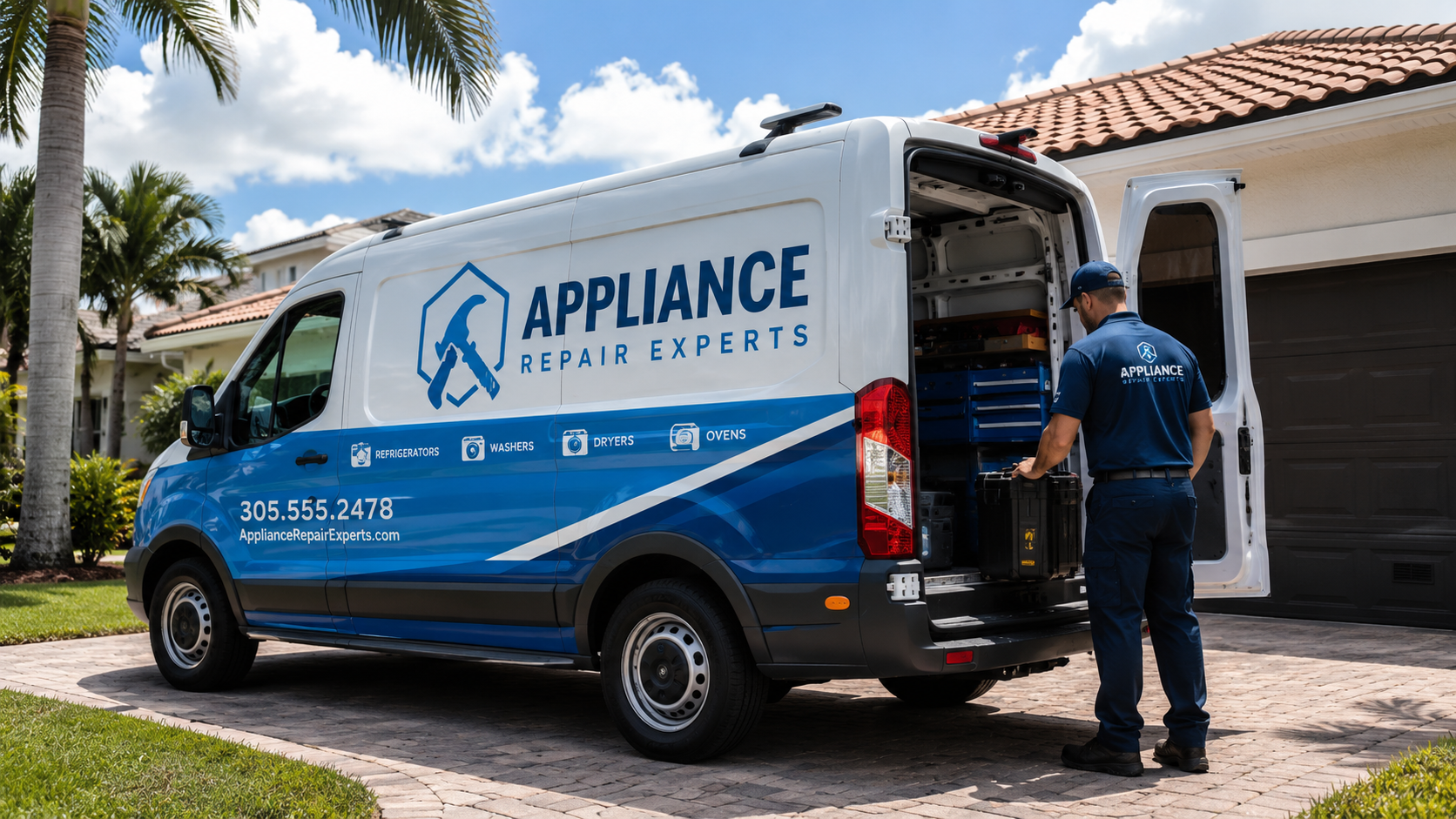 Appliance Repair Truck Wraps
