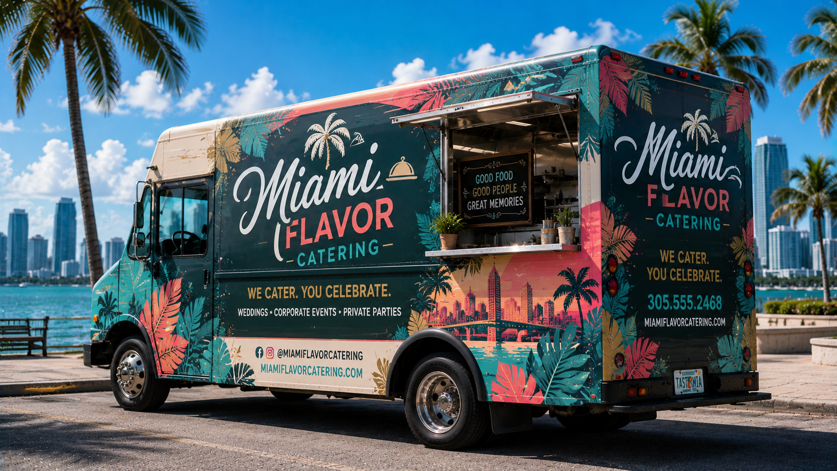 Catering Vehicle Wraps