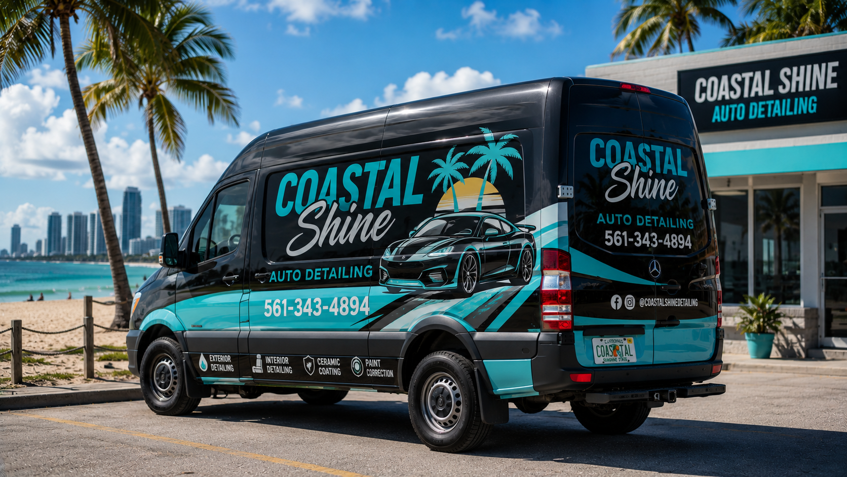Mobile Detailing Van Wraps