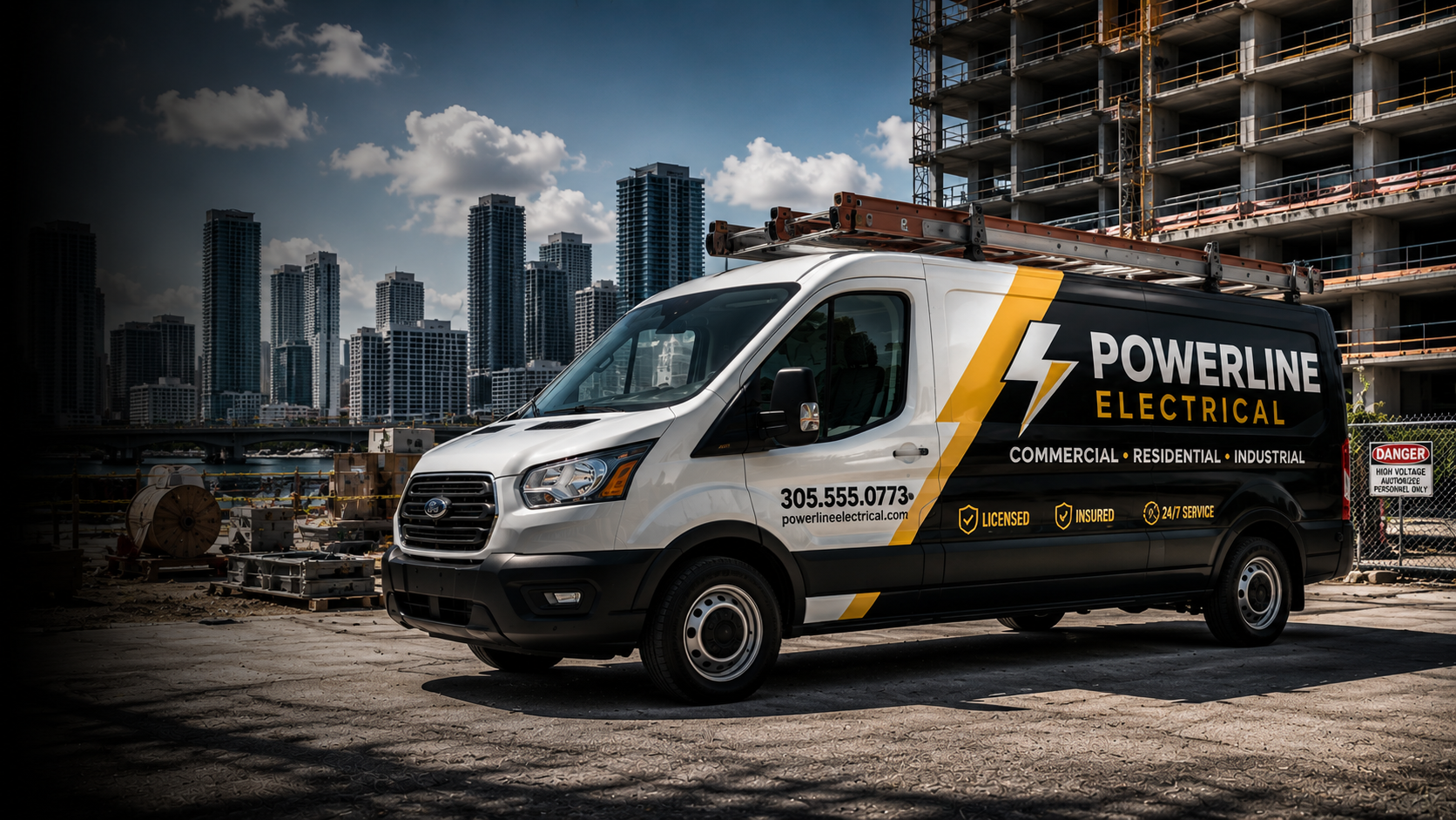 Electrical Fleet Branding