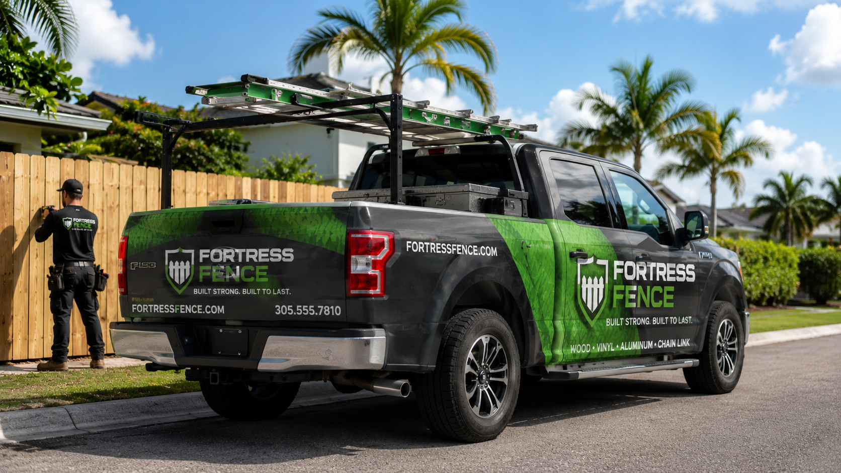 Fence Company Truck Wraps