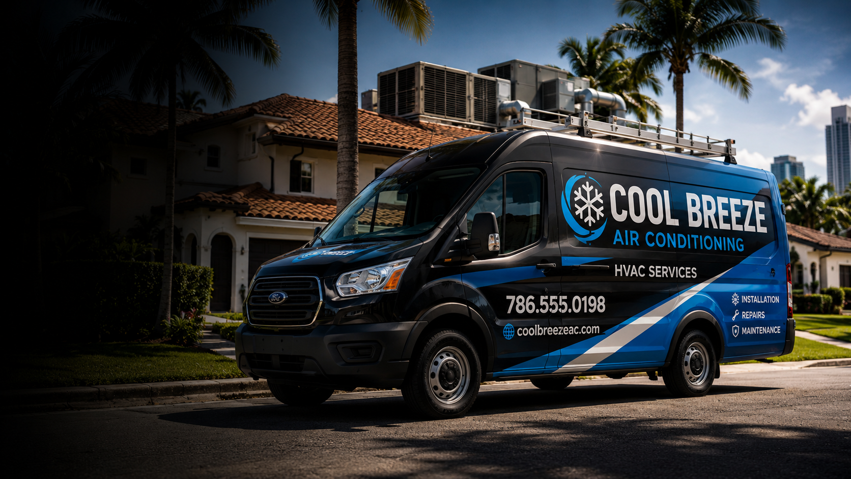 HVAC Fleet Wraps