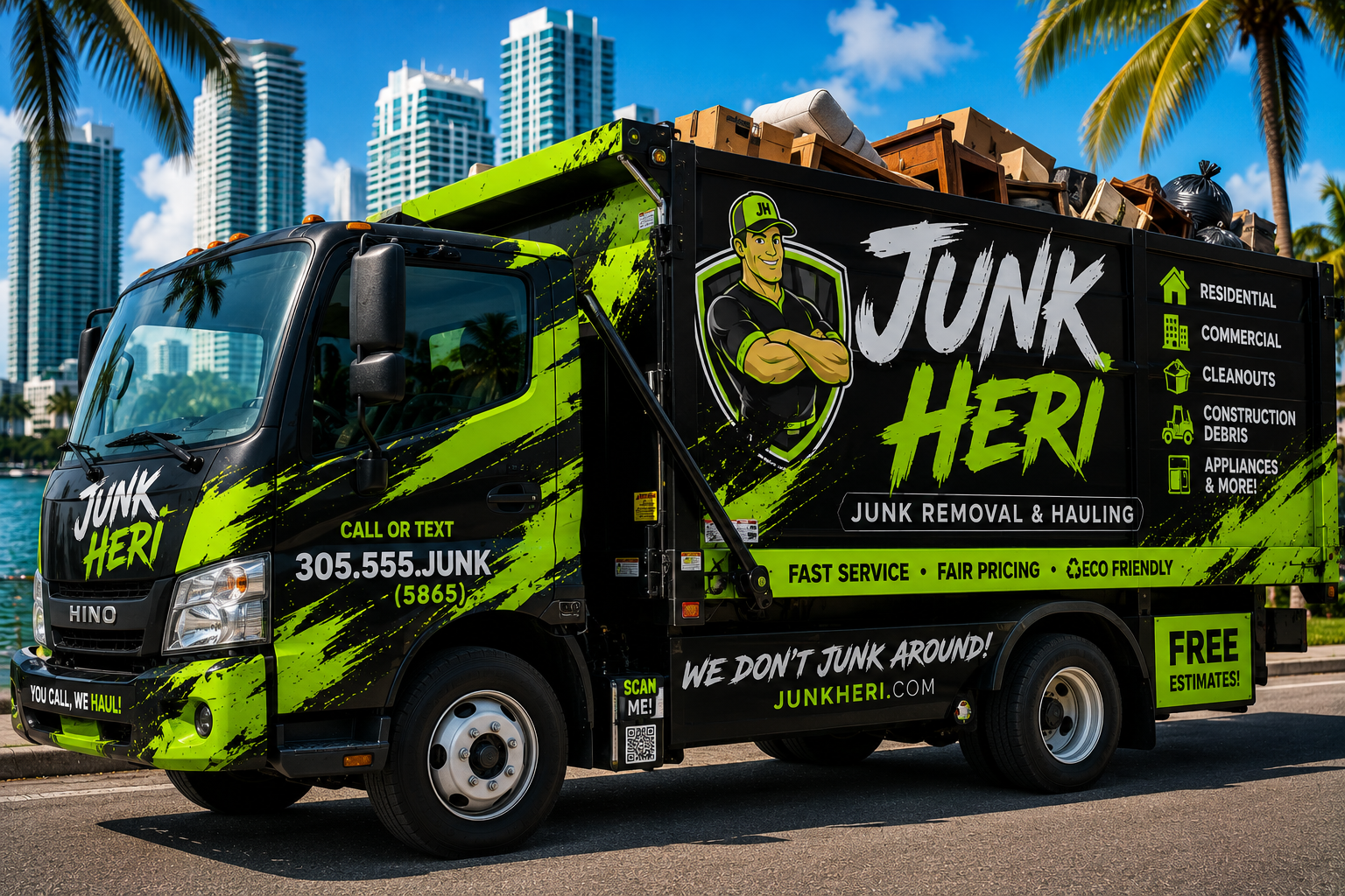 Junk Removal Truck Wraps