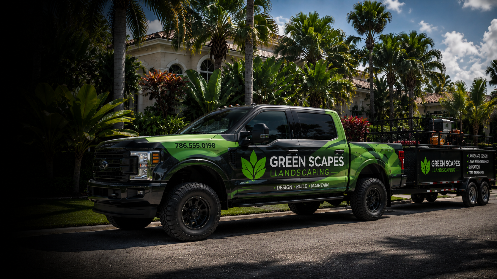 Landscaping Vehicle Wraps