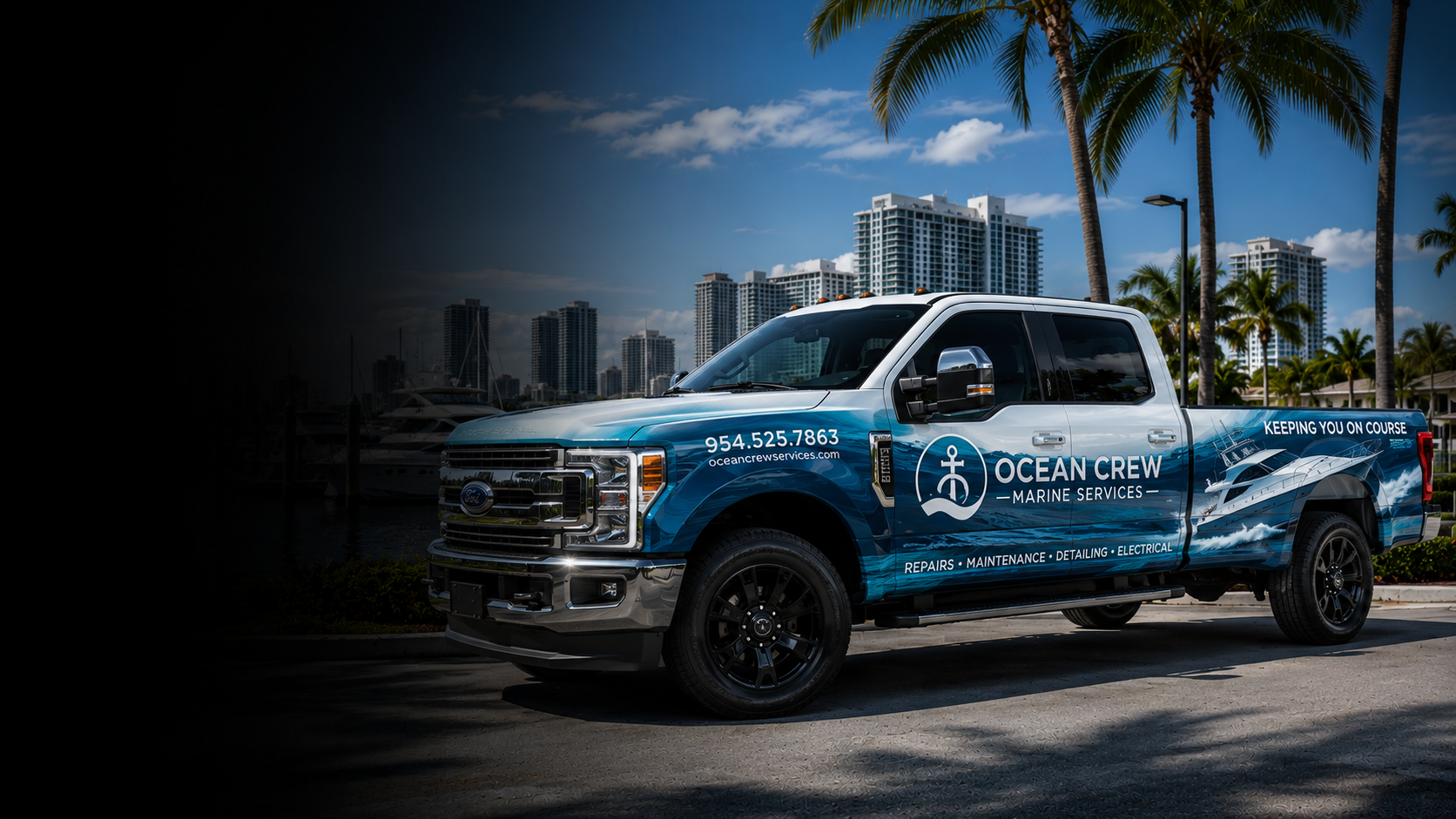 Marine Service Fleet Wraps