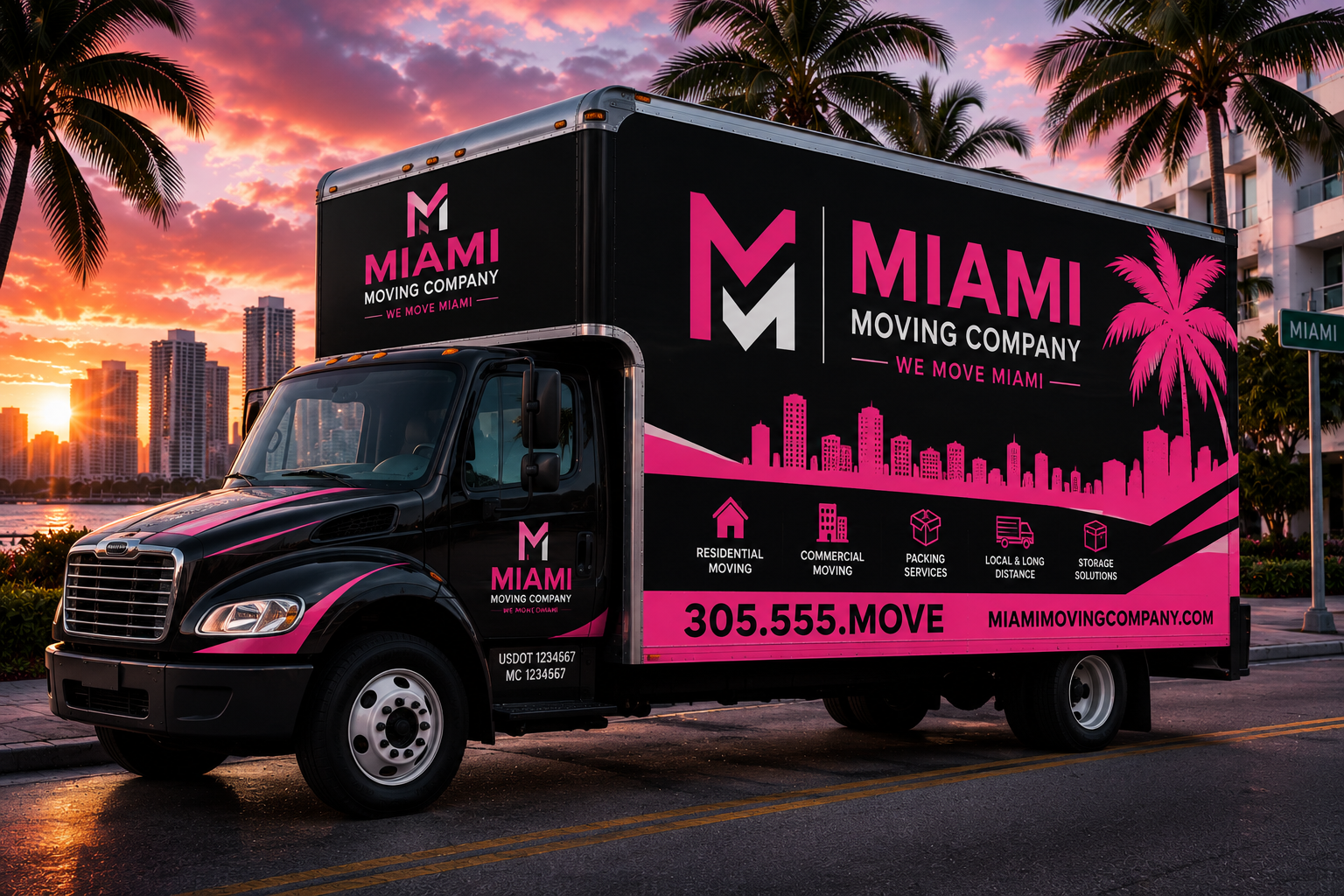 Moving Company Vehicle Wraps