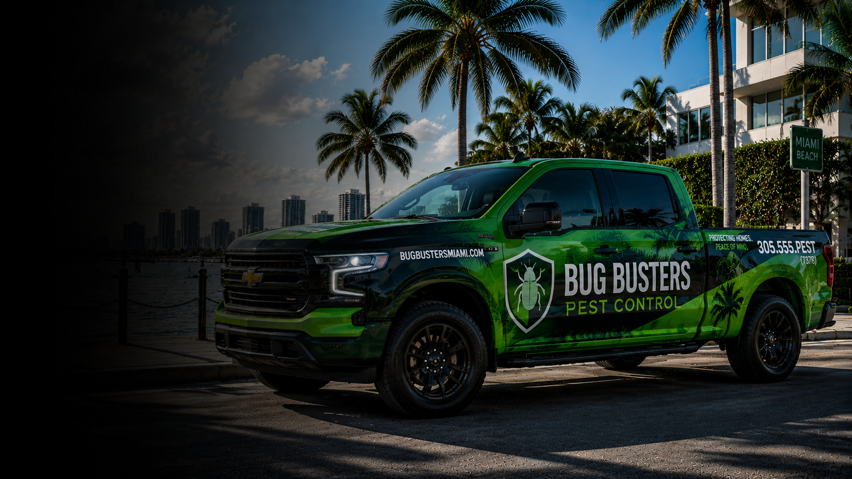 Pest Control Fleet Wraps